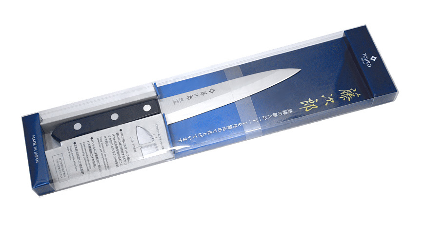 Нож Универсальный Western Knife Tojiro, F-313, сталь VG-10, чёрный - фото 6