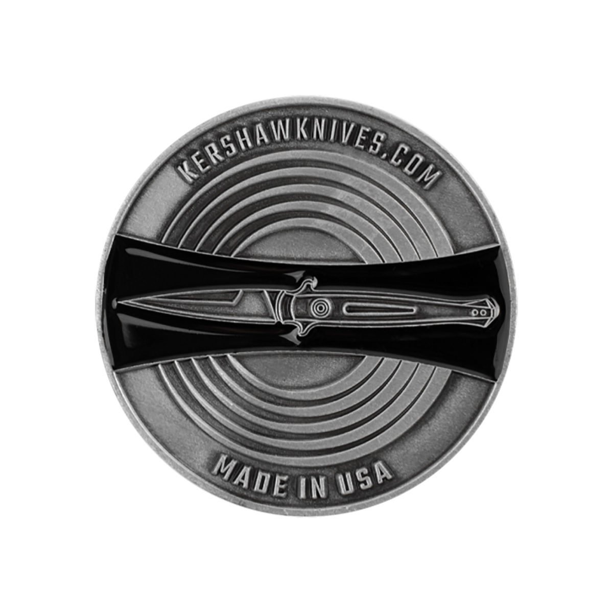 Монета Kershaw Challenge Coin от Ножиков