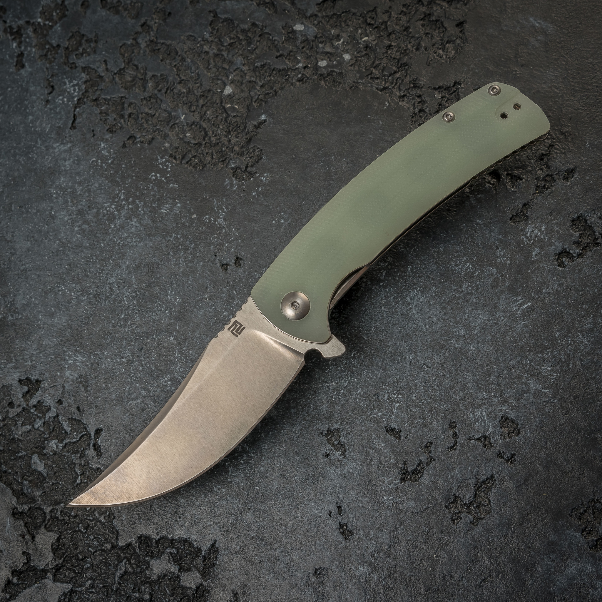 Складной нож Artisan Arroyo, сталь AR-RPM9, G10 Green - фото 2