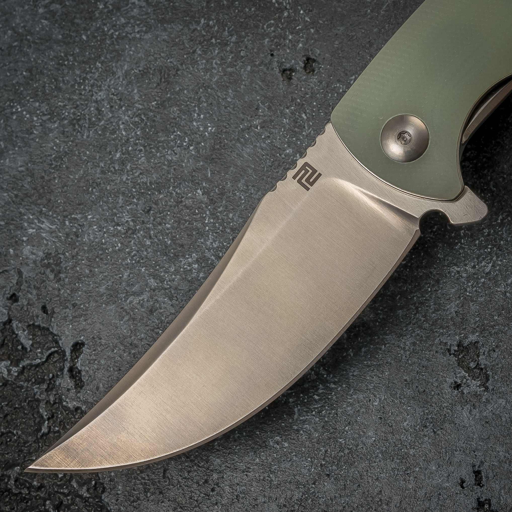 Складной нож Artisan Arroyo, сталь AR-RPM9, G10 Green - фото 3