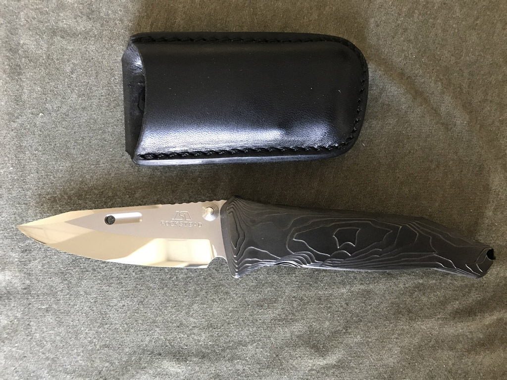 Нож складной Rockstead SAI, сталь ZDP-189, рукоять титан - фото 2