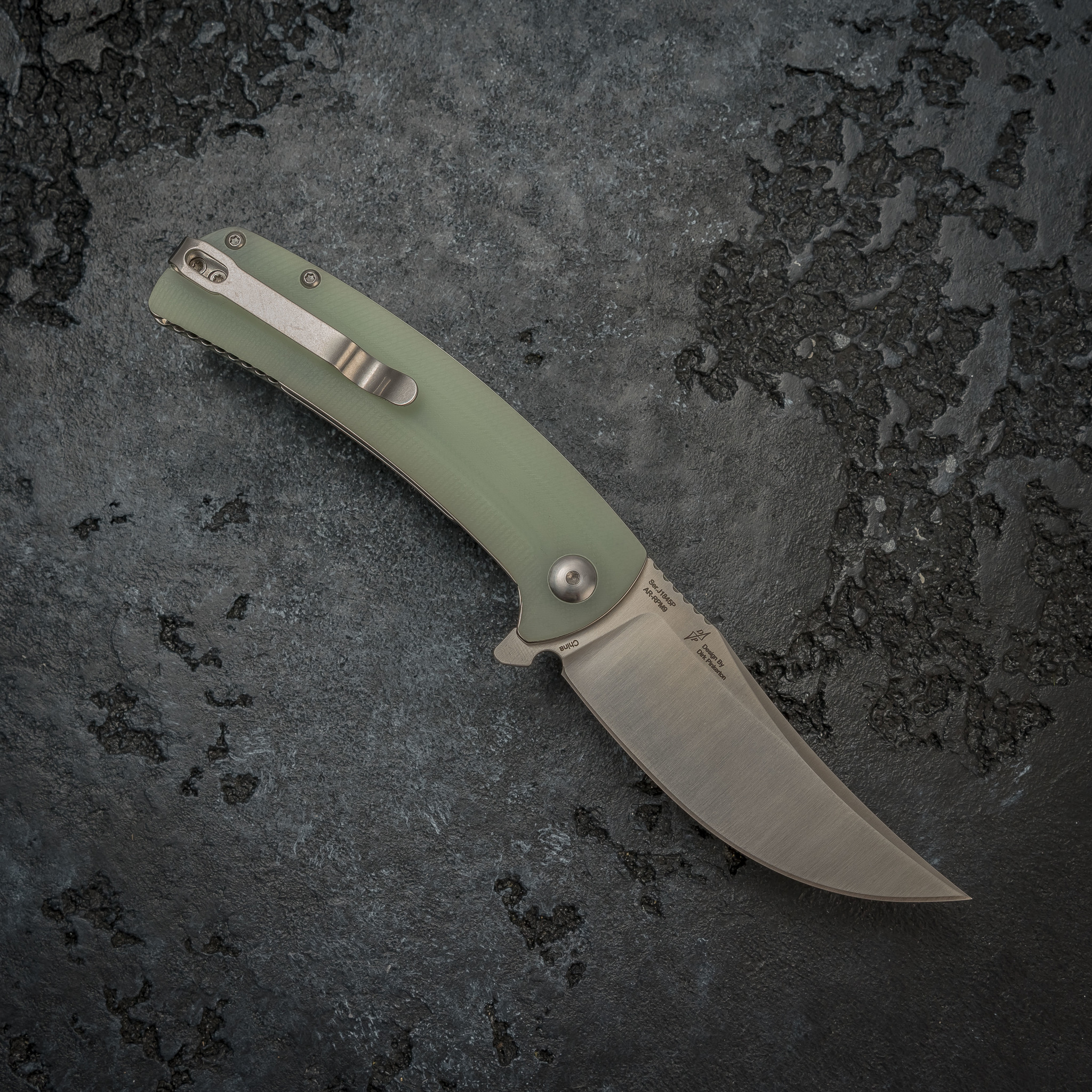 Складной нож Artisan Arroyo, сталь AR-RPM9, G10 Green - фото 4
