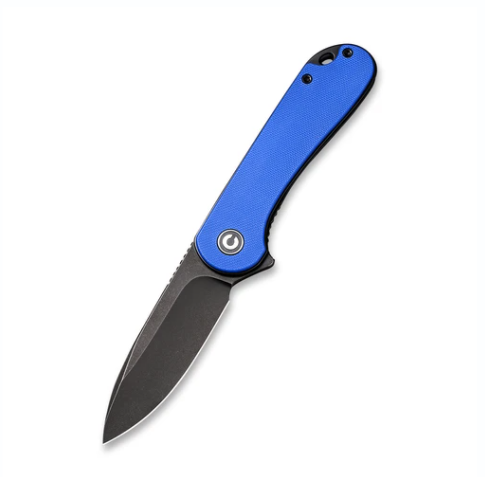 Складной нож CIVIVI Elementum Black, сталь D2, Blue G10 пластиковый стул woodville fold складной blue