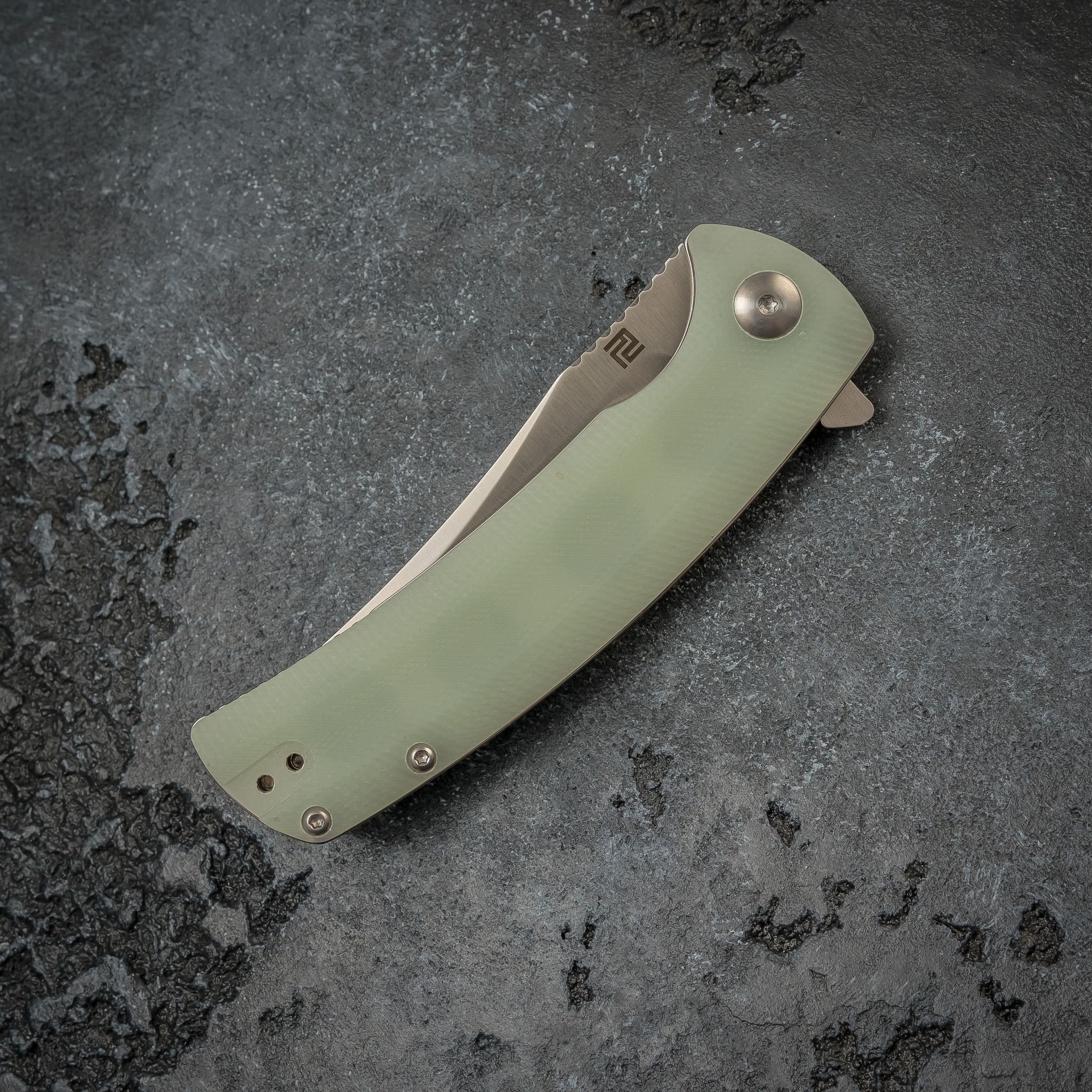 Складной нож Artisan Arroyo, сталь AR-RPM9, G10 Green - фото 7