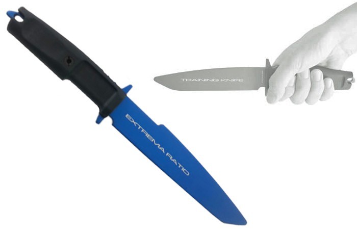 Нож тренировочный Extrema Ratio Harpoon, материал алюминий, рукоять прорезиненный форпрен