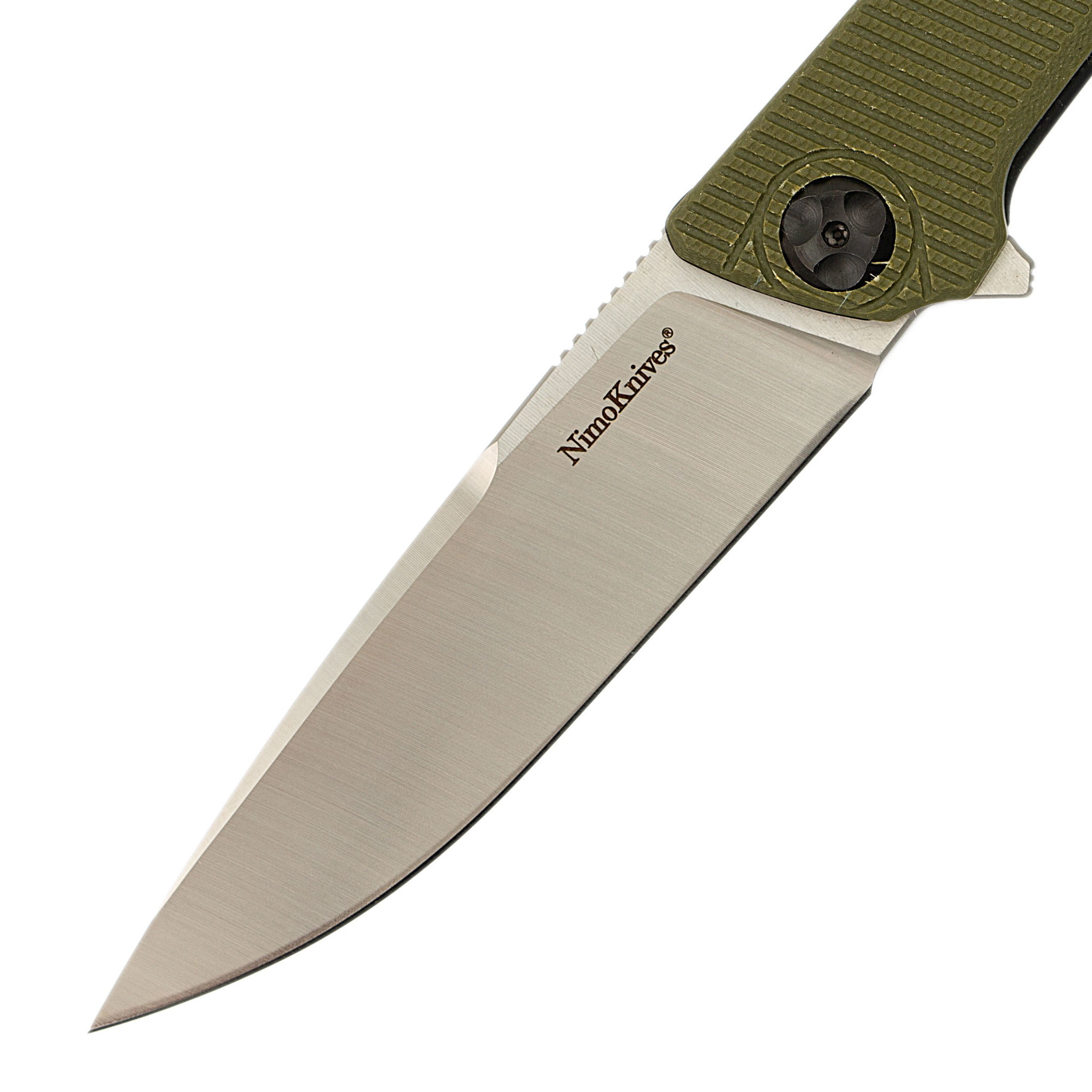 Складной нож Nimo Proletarlan, сталь 9Cr18MoV, зеленый - фото 2