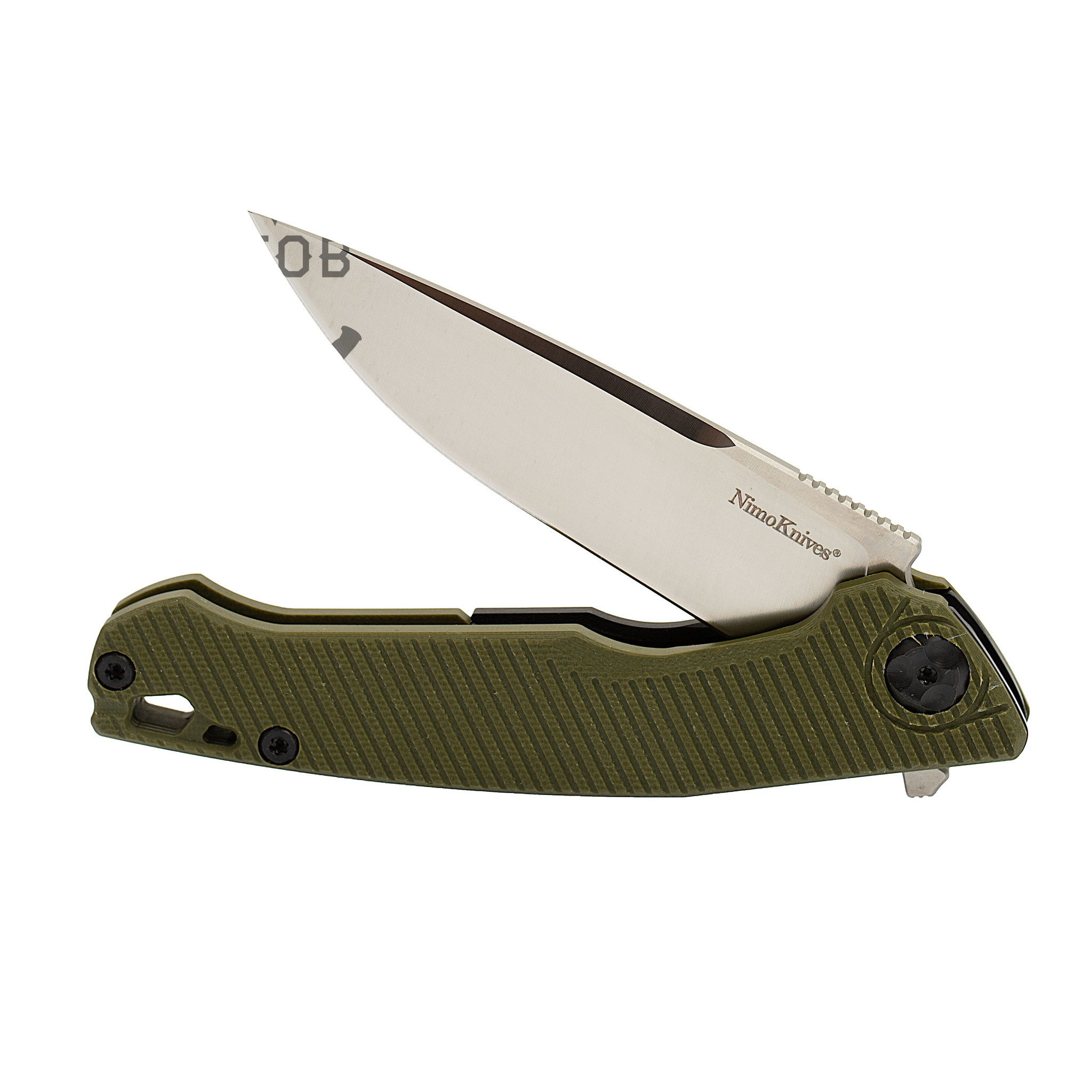 Складной нож Nimo Proletarlan, сталь 9Cr18MoV, зеленый - фото 6