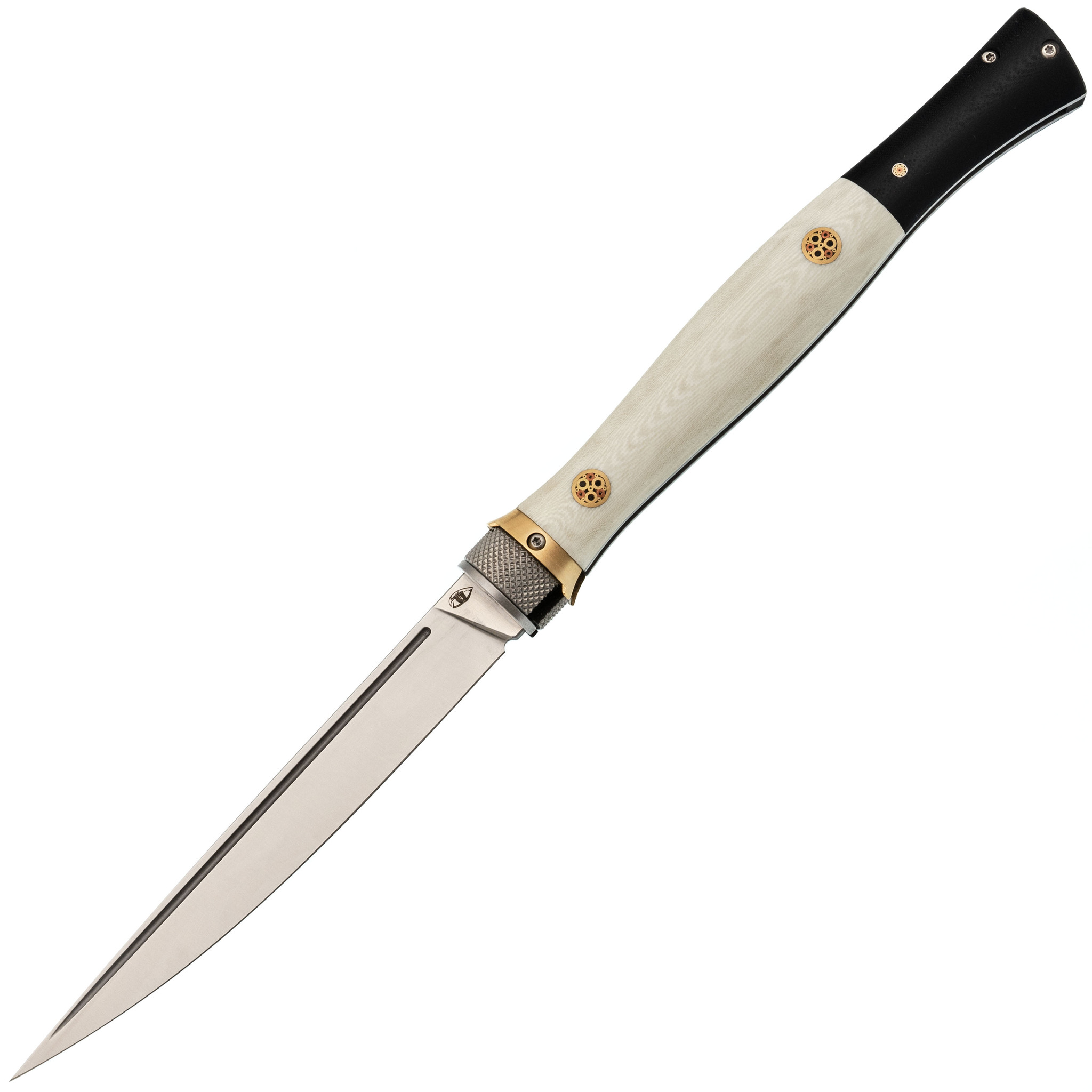 Складной нож Reptilian Кабальеро-01W, сталь D2, рукоять G10, белый