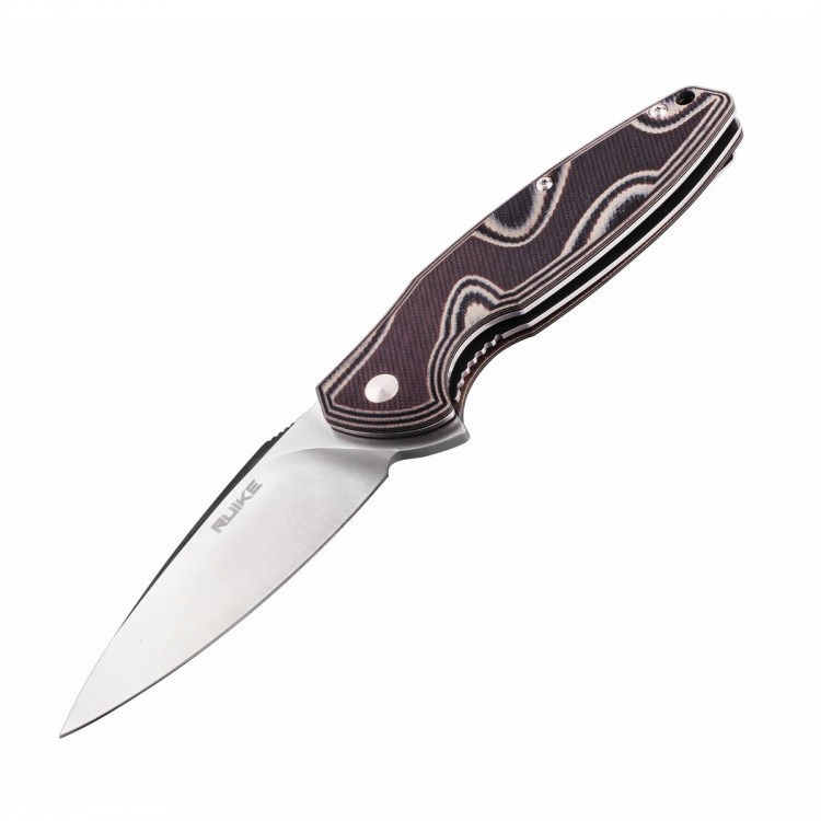 Нож складной Ruike P105-K, черно-серый