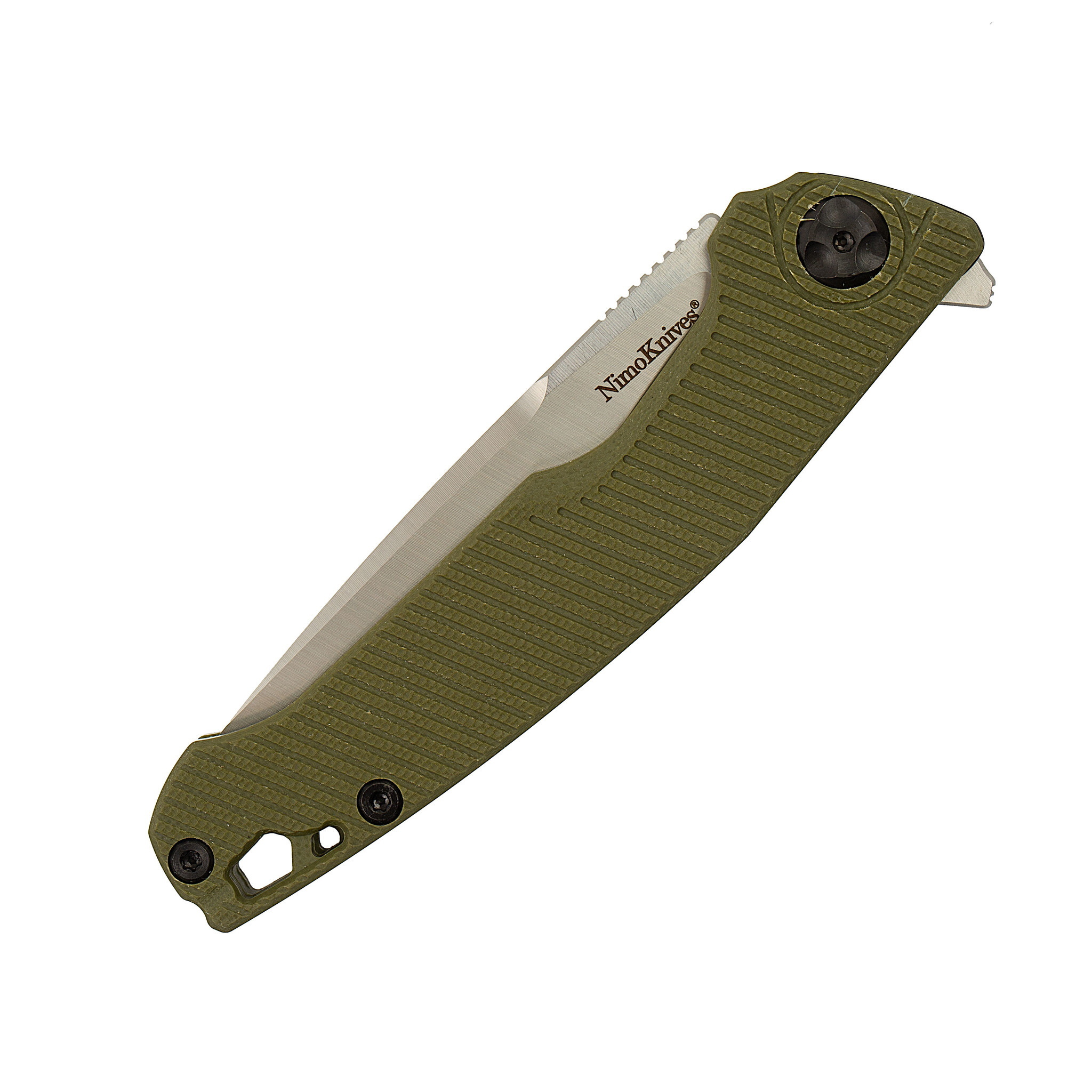 Складной нож Nimo Proletarlan, сталь 9Cr18MoV, зеленый - фото 8