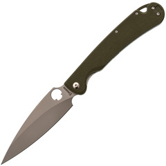 Фото Складной нож Daggerr Sting XL beadblast, сталь VG-10, рукоять Olive G10