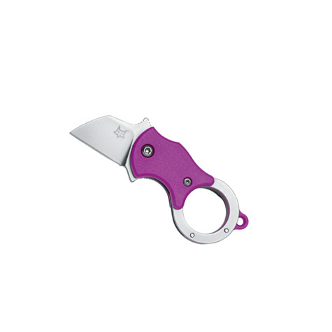 Складной нож Fox MINI-TА , клинок 1.4116, пурпурный нейлон