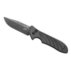 Фото Складной автоматический нож Kershaw Launch 5 Grey K7600GRYBW, сталь CPM-154, рукоять алюминий