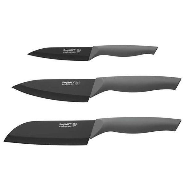 Набор ножей Eclipse BergHOFF, 3 прибора, 1303005, сталь X30Cr13, пластик