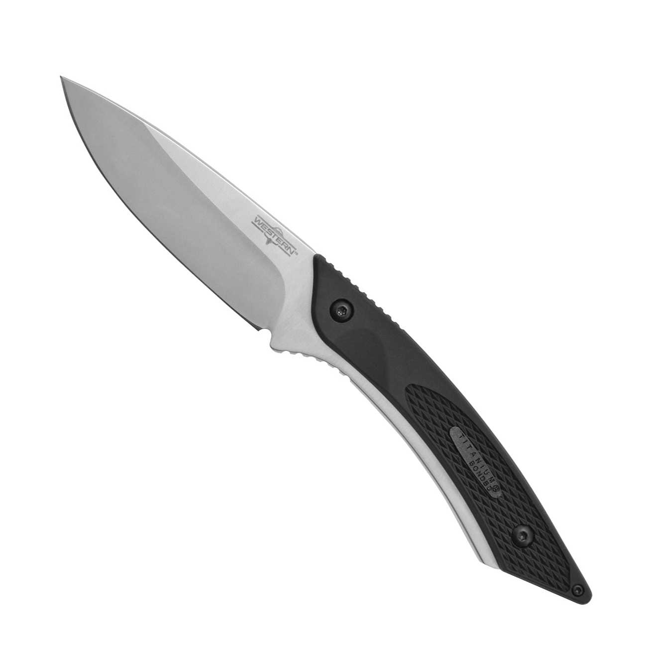 Нож с фиксированным клинком Camillus Western Coil, сталь 420, рукоять Zytel®, чёрный от Ножиков