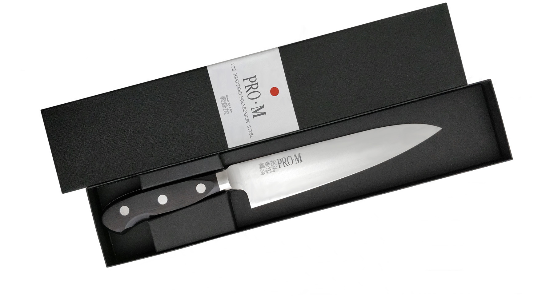 Нож Шефа Kanetsugu Pro-M, 7004, сталь 1K6, в картонной коробке - фото 2