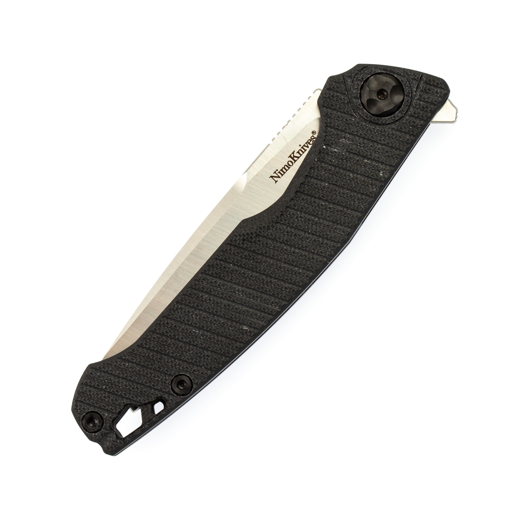 Складной нож Nimo Proletarlan, сталь 9Cr18MoV, черный - фото 7