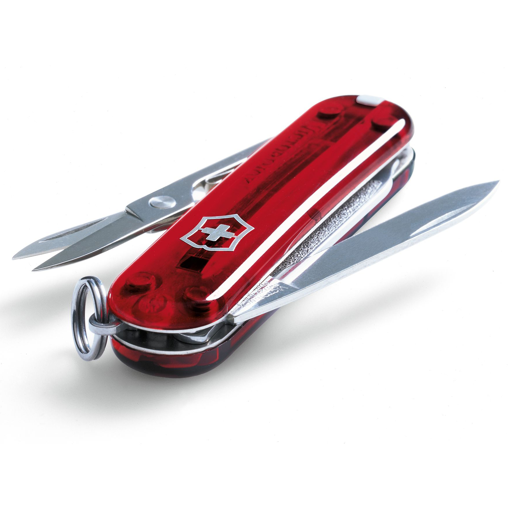 Нож перочинный Victorinox Signature Ruby, сталь X55CrMo14, рукоять Cellidor®, красный от Ножиков