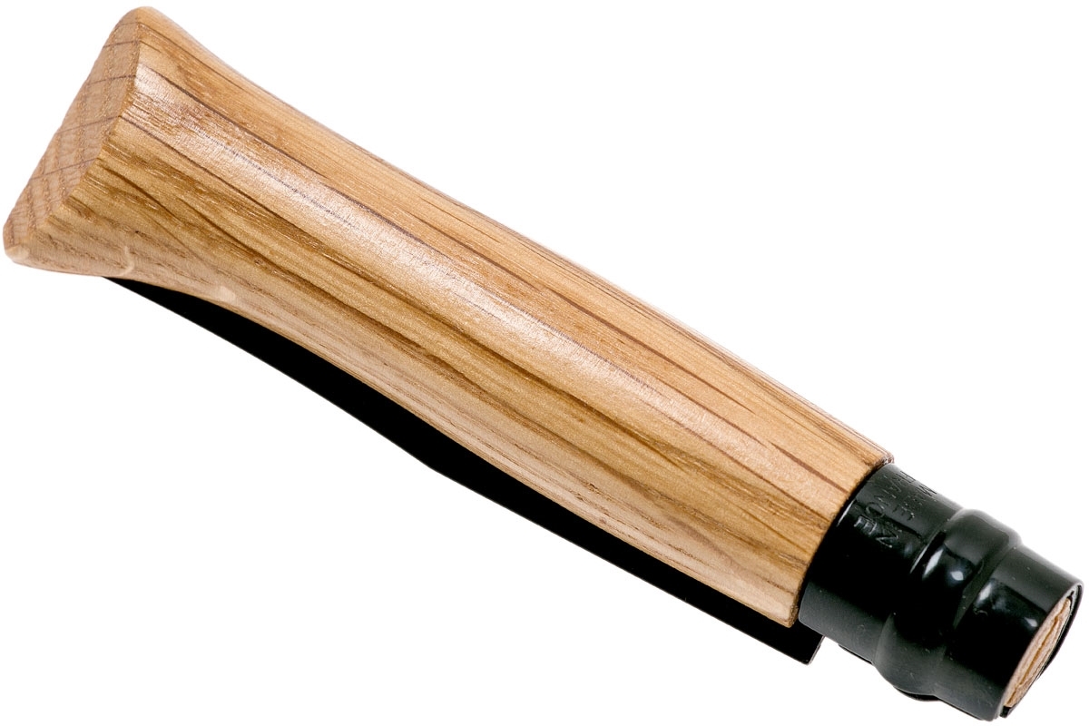 Нож складной Opinel N°08 Black Oak, сталь Sandvik 12C27 Black PVD-Coating, рукоять дуб, 002172 от Ножиков