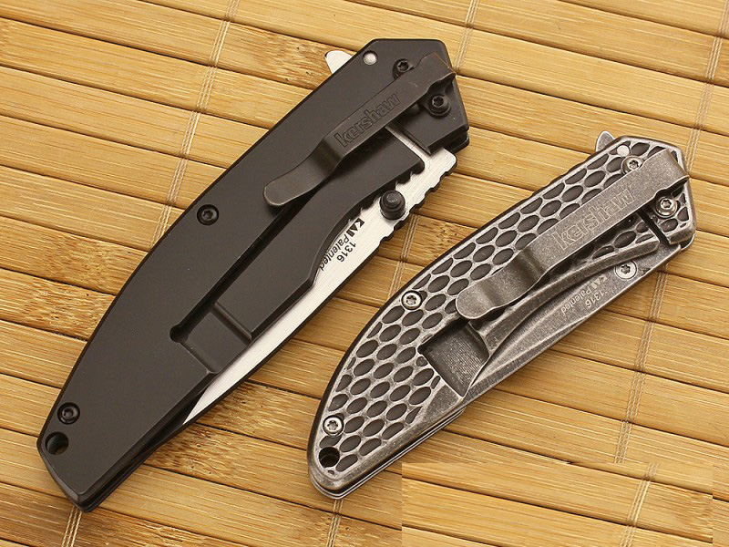 фото Набор из двух полуавтоматических складных ножей starter series flipper set kershaw