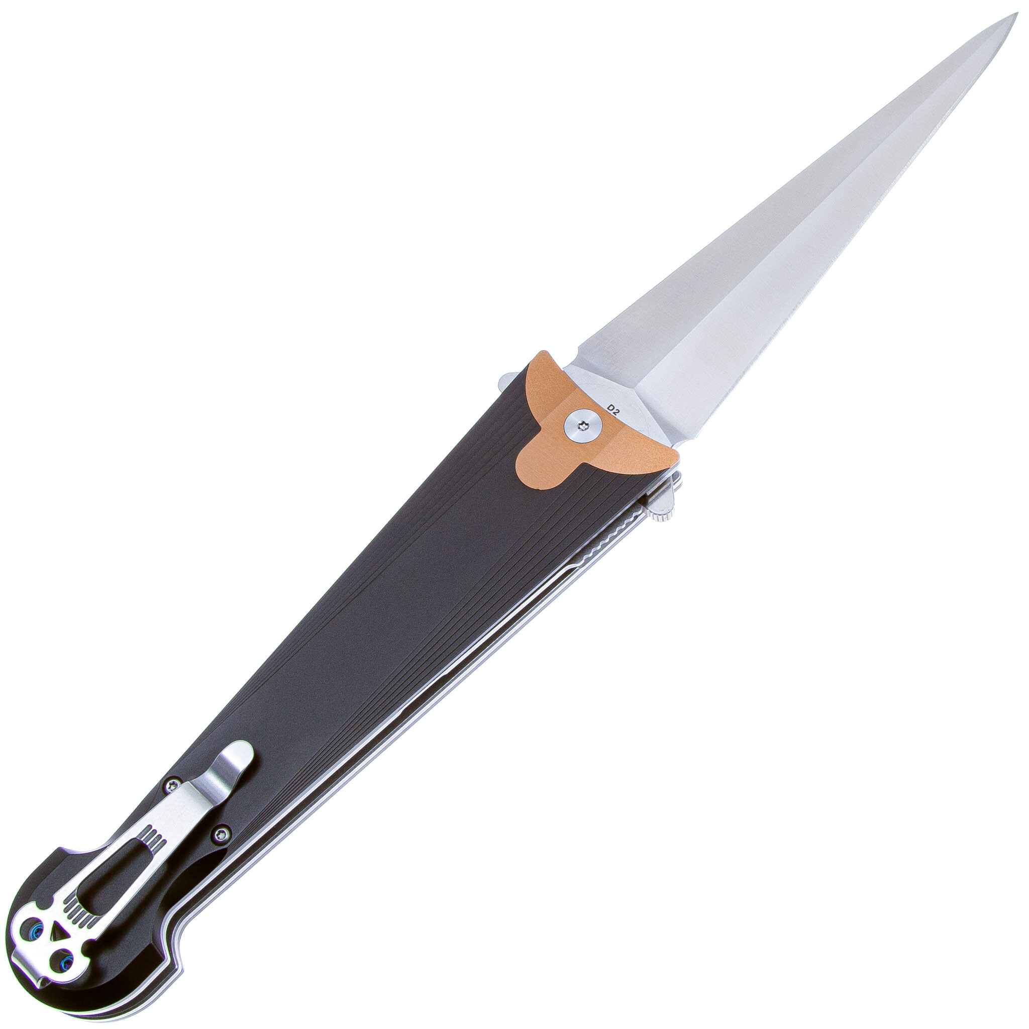 Складной нож Daggerr Cinquedea, сталь D2, рукоять алюминий - фото 2