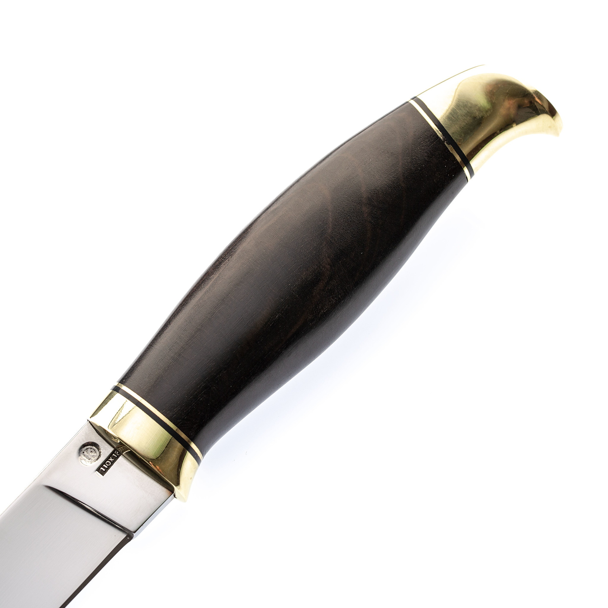 Нож Грибник, сталь 110х18, рукоять граб - фото 2
