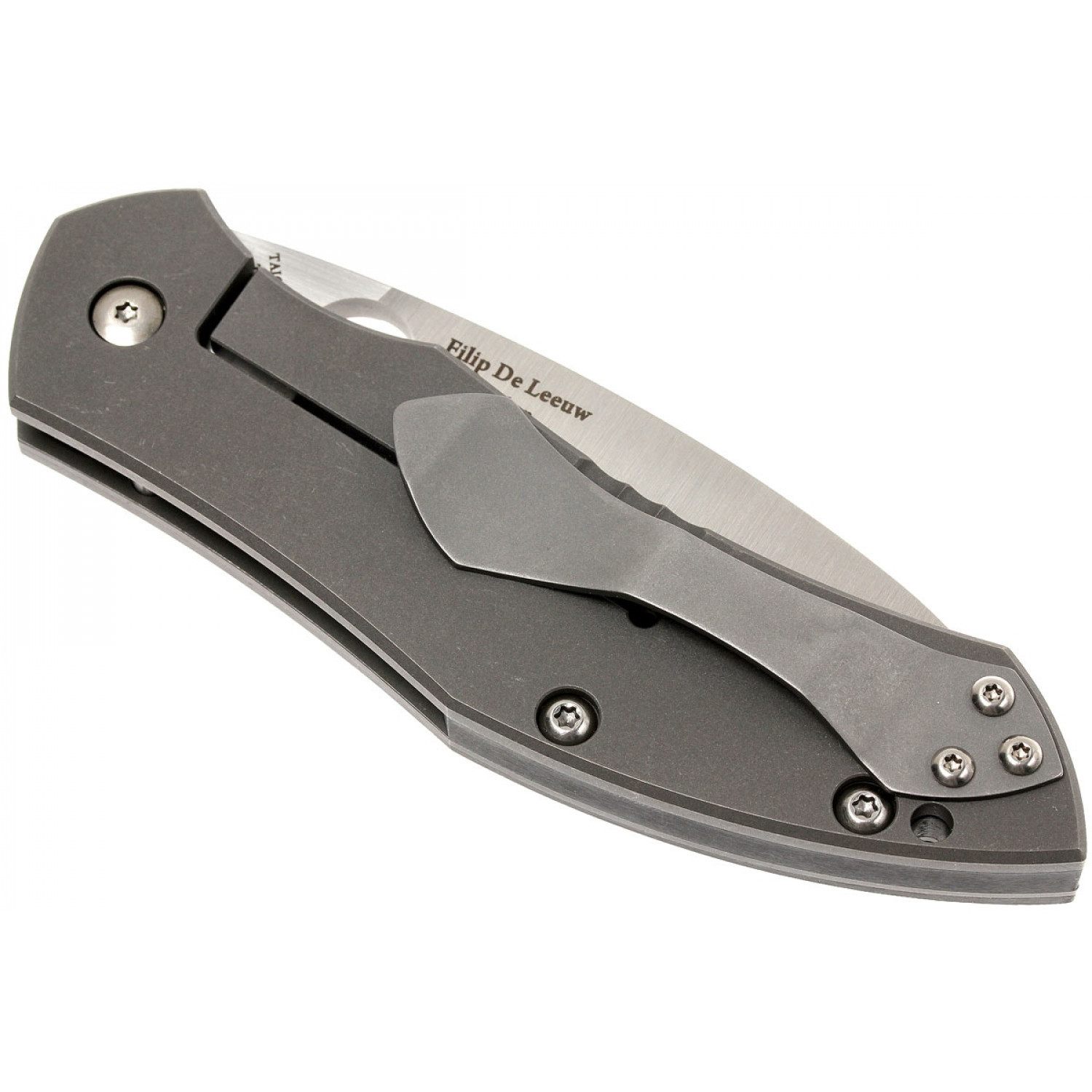 Нож складной Myrtle - Spyderco C194CFTIP, сталь CPM® S30V Satin Plain, рукоять титан/карбон - фото 9