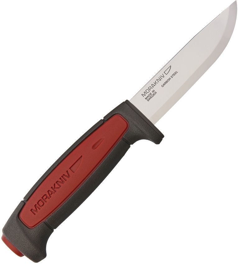 фото Нож с фиксированным лезвием morakniv pro c, углеродистая сталь, рукоять резина/пластик