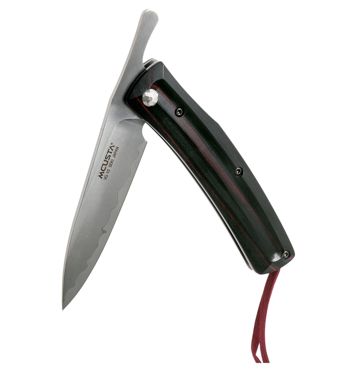 Складной нож Mcusta Slip Joint Knife MC-0191C, сталь VG-10, рукоять стабилизированная древесина - фото 6