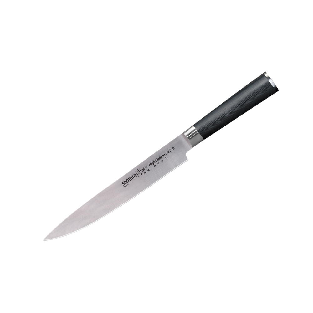 Нож кухонный Samura Mo-V для нарезки 230мм