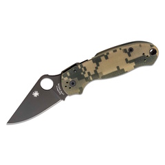 Фото Складной нож Spyderco Para 3 Camo сталь S45VN, рукоять G10 камуфляж