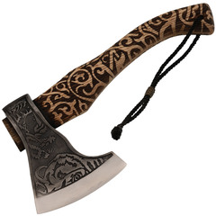 Фото Топор Медведь средний, гравированный