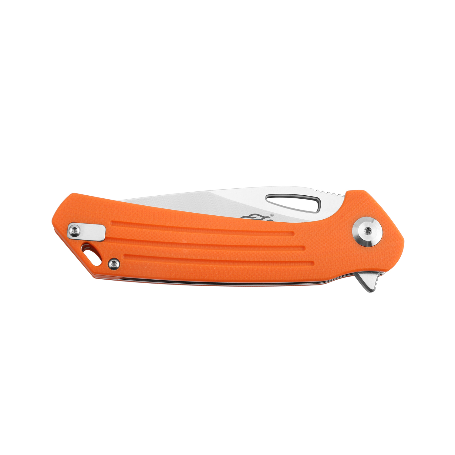 Складной нож Firebird FH921-OR, сталь D2, рукоять G10 оранжевая - фото 4