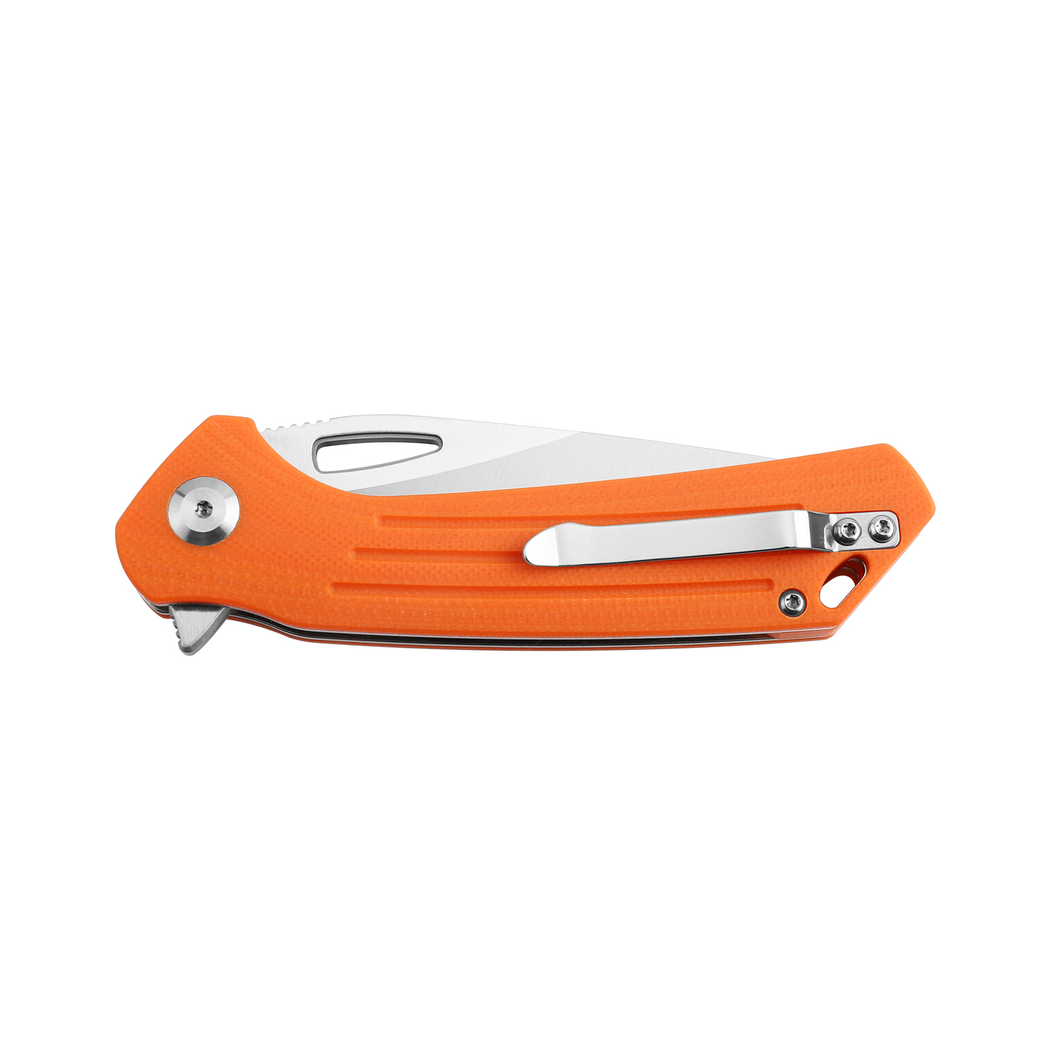 Складной нож Firebird FH921-OR, сталь D2, рукоять G10 оранжевая - фото 5