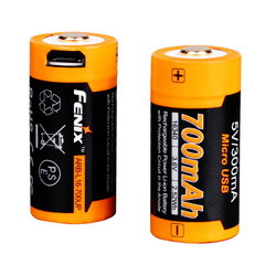 Фото Аккумулятор 16340 Fenix 700 UP mAh Li-ion разъемом для USB