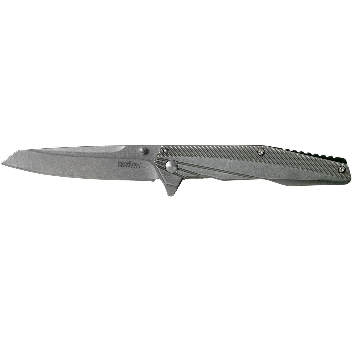 Полуавтоматический складной нож Kershaw Topknot, сталь 8Cr13MoV, рукоять нержавеющая сталь