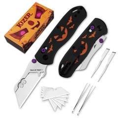 Фото Складной нож Kizer Halloween Uti BEAR 1, сталь 50Cr15MoV, рукоять G10