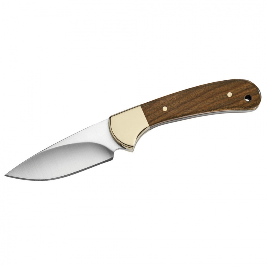 Нож с фиксированным клинком 113 Ranger Skinner - BUCK 0113BRS, сталь 420HC, рукоять орех