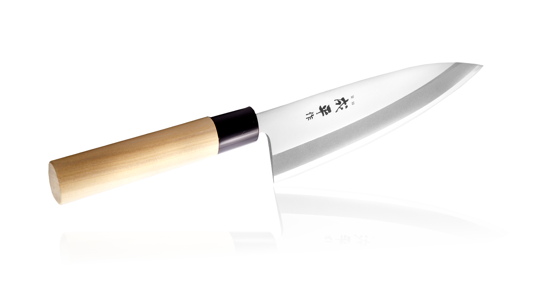 Нож Деба Narihira Tojiro, 180 мм, сталь AUS-8, рукоять дерево - фото 1