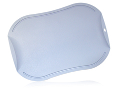 Фото Доска разделочная, Hatamoto, JH-141BG, био-пластик, светло-серая