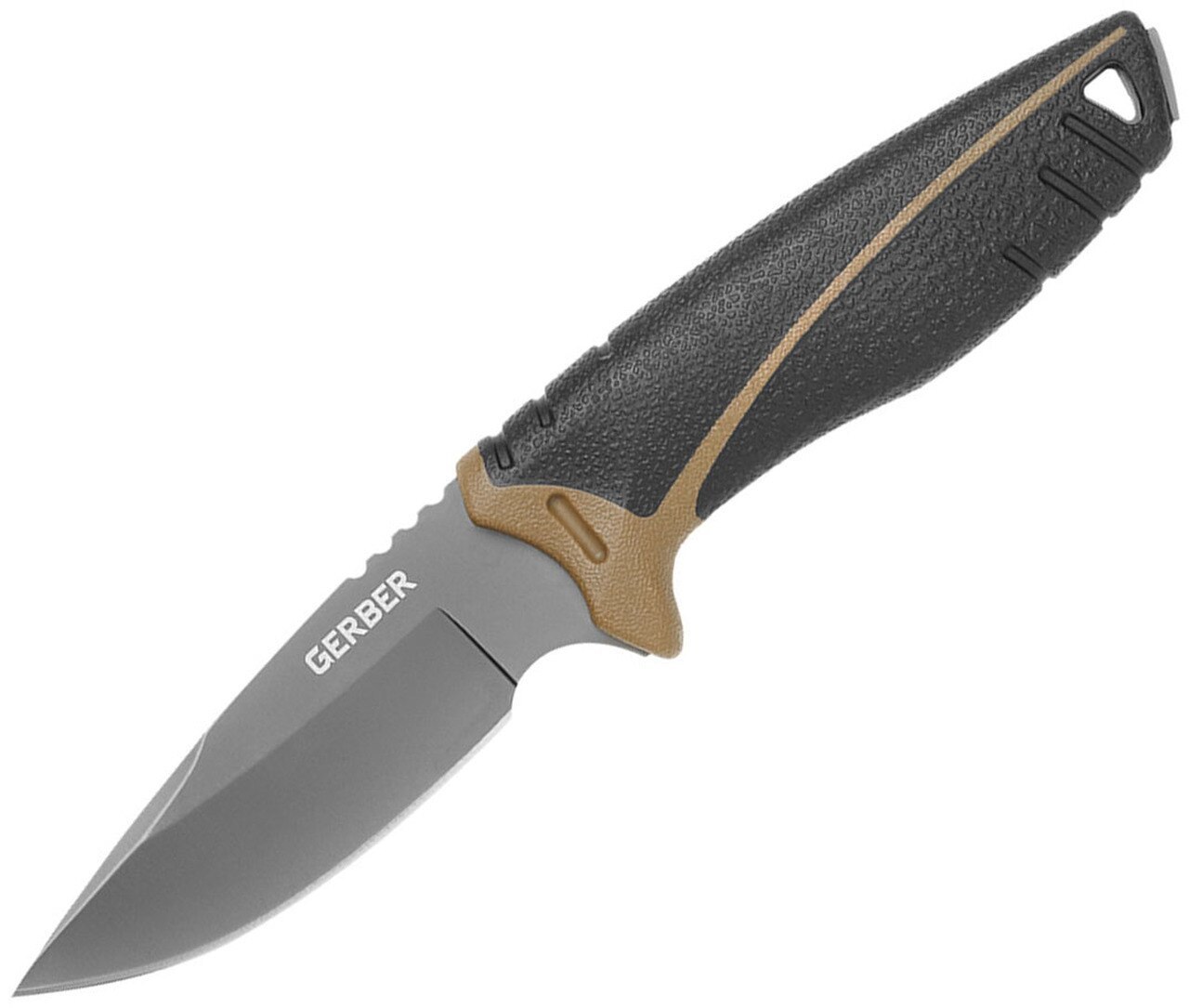 Нож с фиксированным клинком Gerber Myth Fixed Blade, сталь 7Cr17MoV, рукоять термопластик FRN нож с фиксированным клинком gerber river shorty