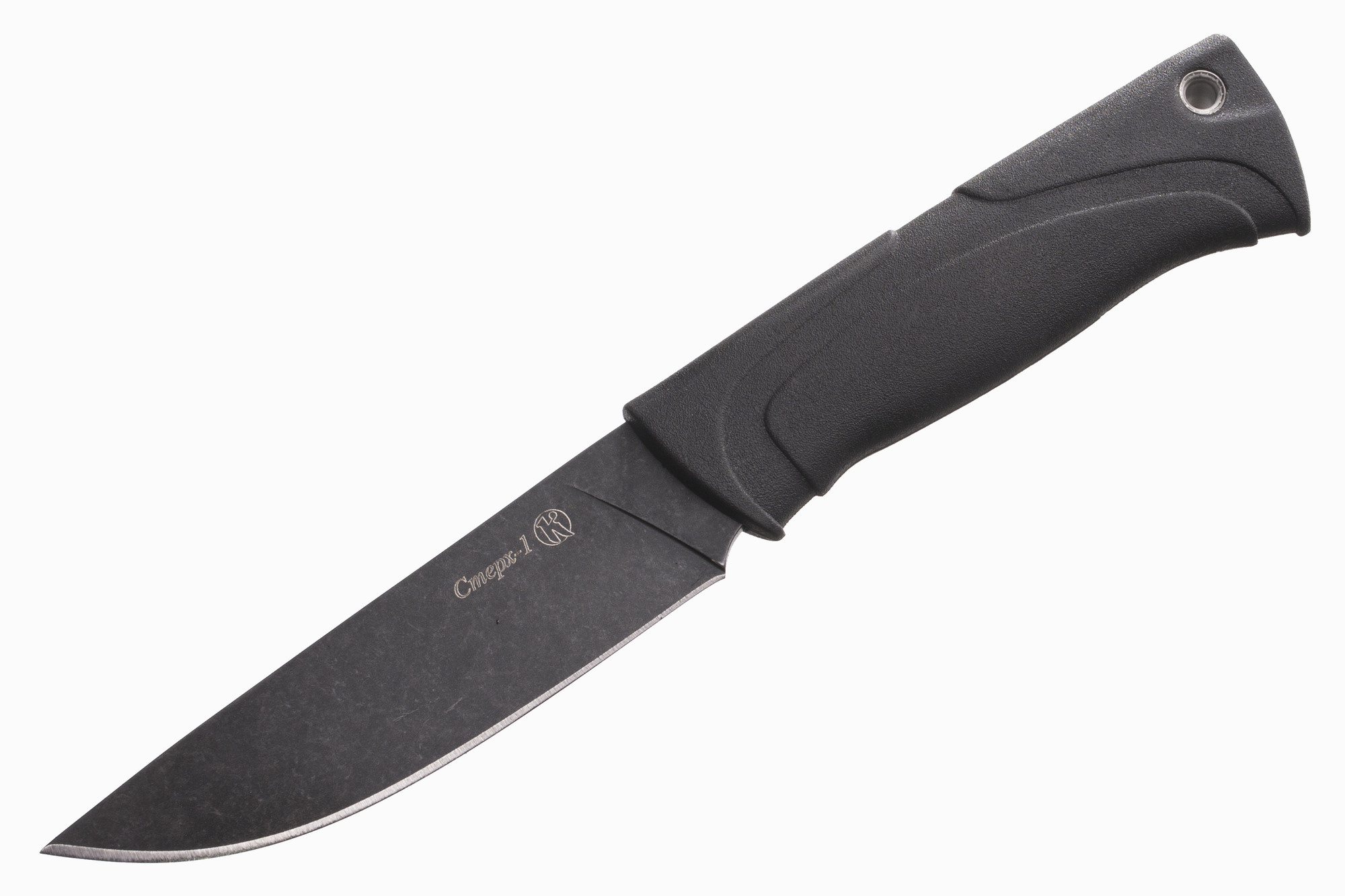 Нож Стерх-1 BlackWash, сталь AUS-8, Кизляр