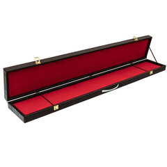 Фото Подарочный футляр под шашку, кожа, коричневый