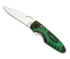 Складной нож Bear & Son Liner 3 1/2, зеленый - фото 1