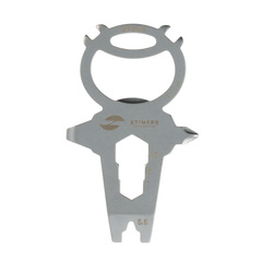 Фото Мультитул Stinger Ангел 68 x 41 мм, 7 функций, нержавеющая сталь