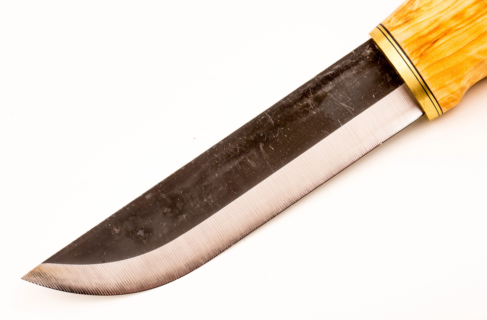 Нож Ahti Puukko Kaato, финская береза, сталь Carbon - фото 2