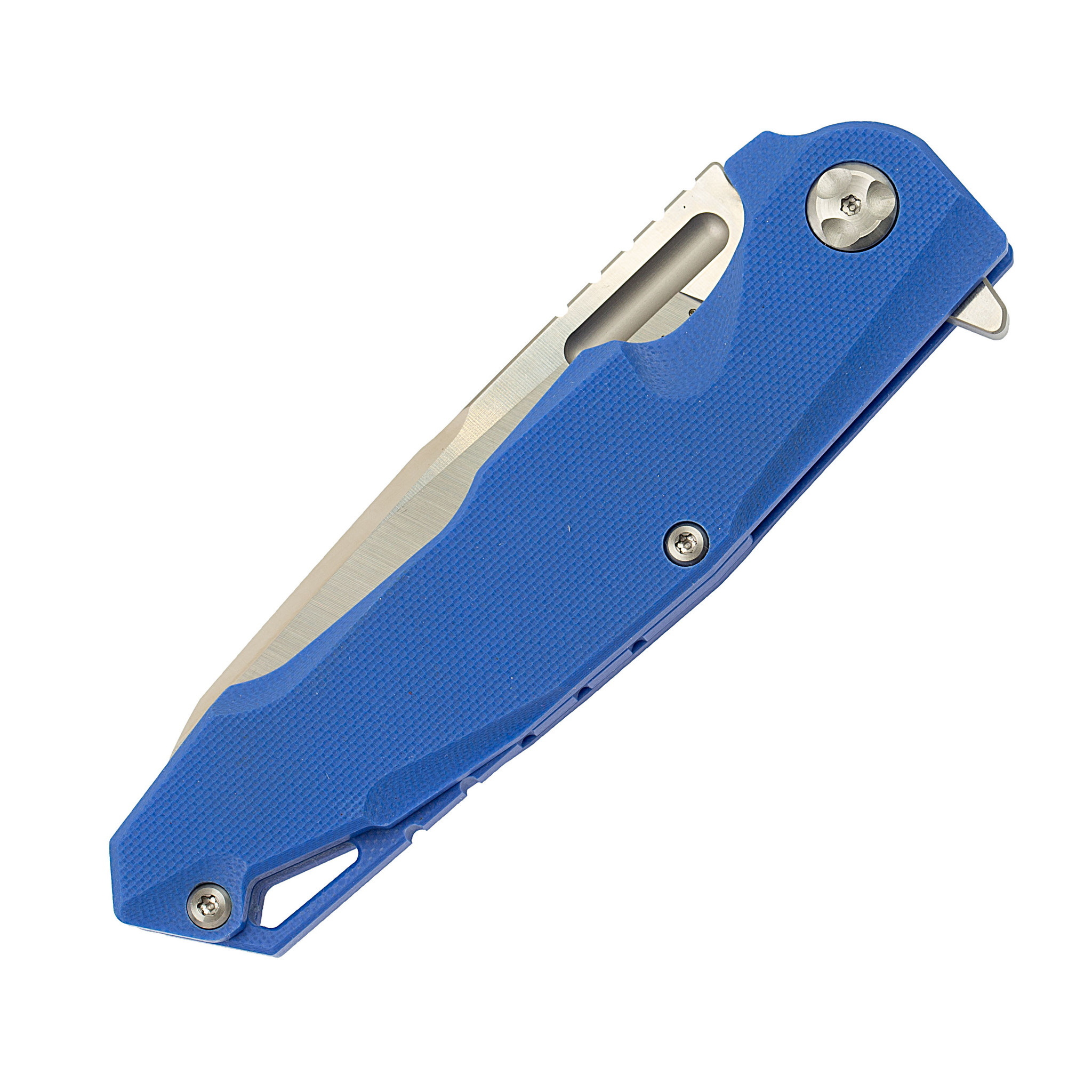 Складной нож Nimo Shan, сталь 9Cr18MoV, синий - фото 7