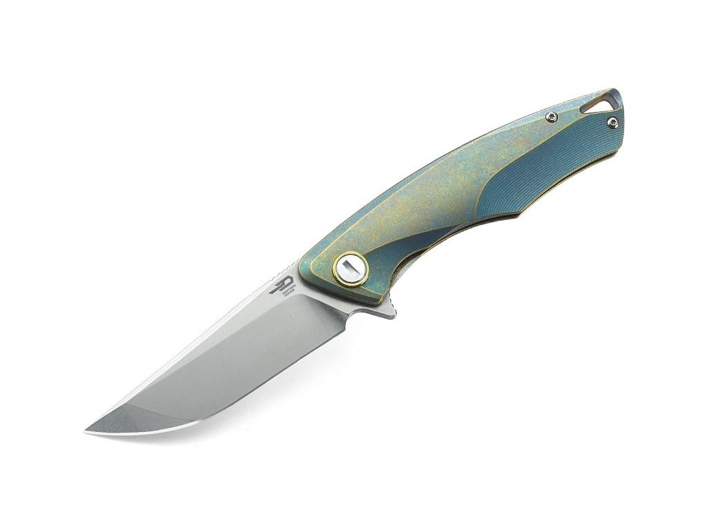 Складной нож Bestech Dolphin BT1707A, сталь CPM-S35VN, рукоять титан от Ножиков