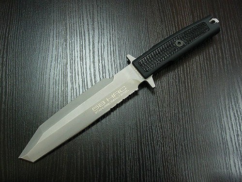 Нож с фиксированным клинком Extrema Ratio Golem Sandblasted, сталь Bhler N690, рукоять Kraton®/Zytel® - фото 1