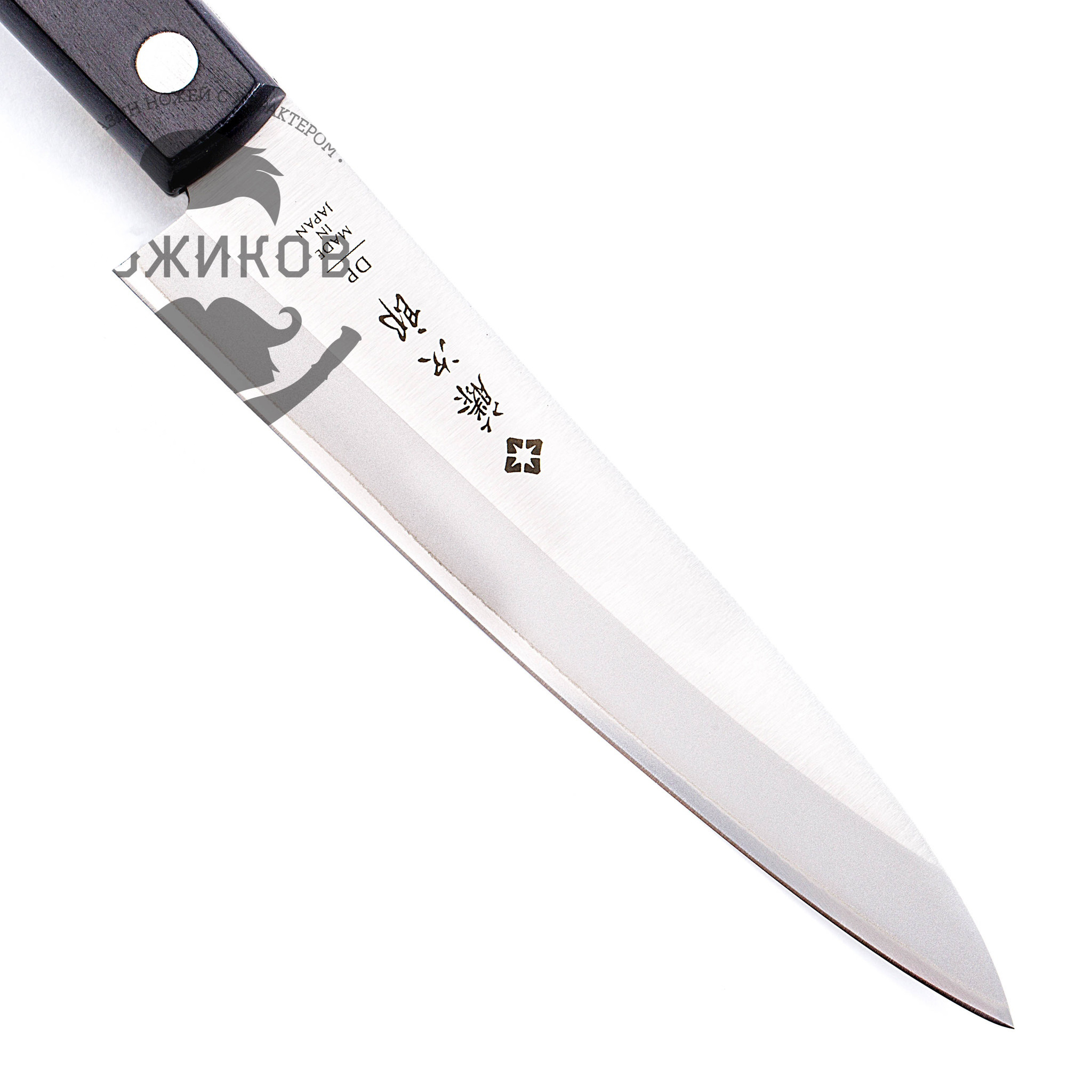 Нож Универсальный Western Knife Tojiro, F-313, сталь VG-10, чёрный - фото 5